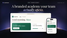 Branded academy portal thumbnail