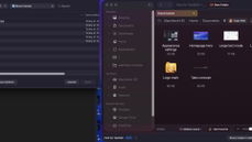 Native dialog picker thumbnail