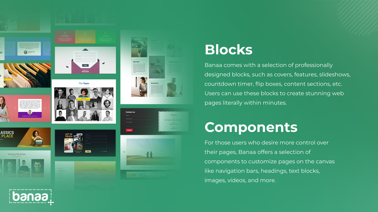 Banaa.com - No-Code Website and eCommerce Builder