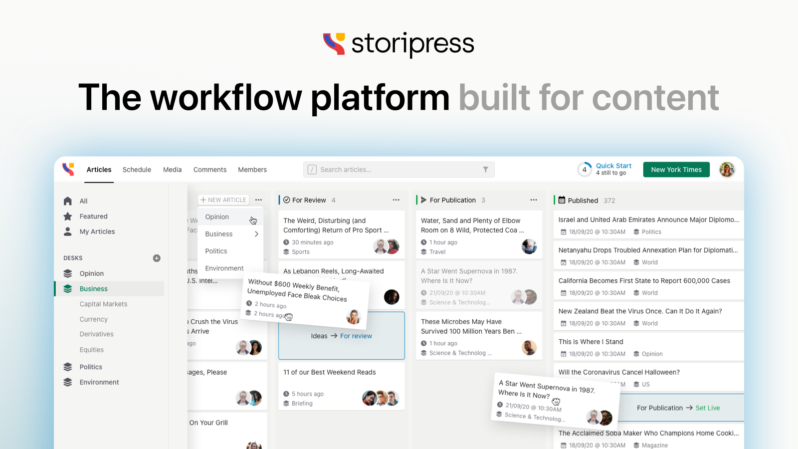 How to Optimize and Scale Your Content Workflow Using Storipress