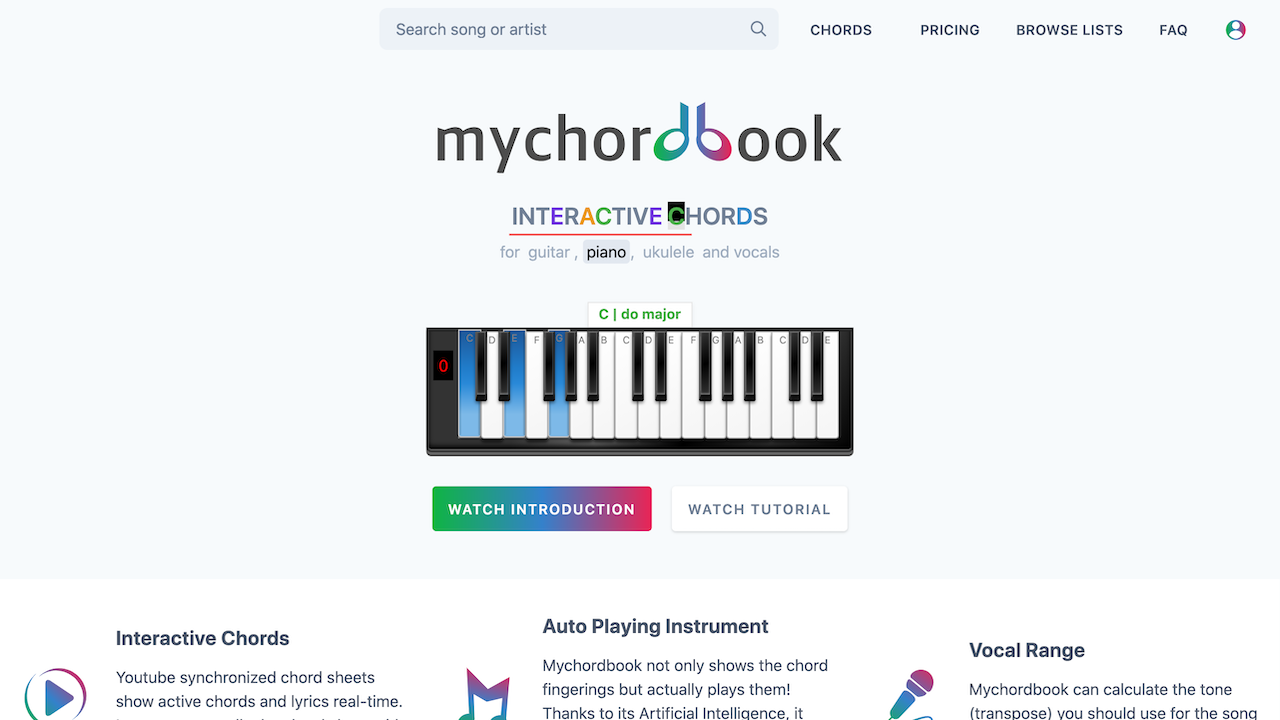 Mychordbook