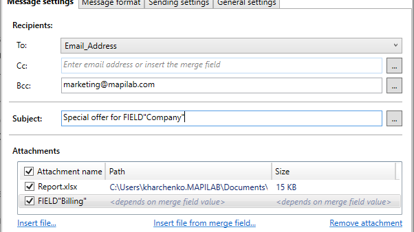 Mail Merge Toolkit for Outlook