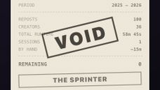 Turn your repost history into a shareable receipt thumbnail