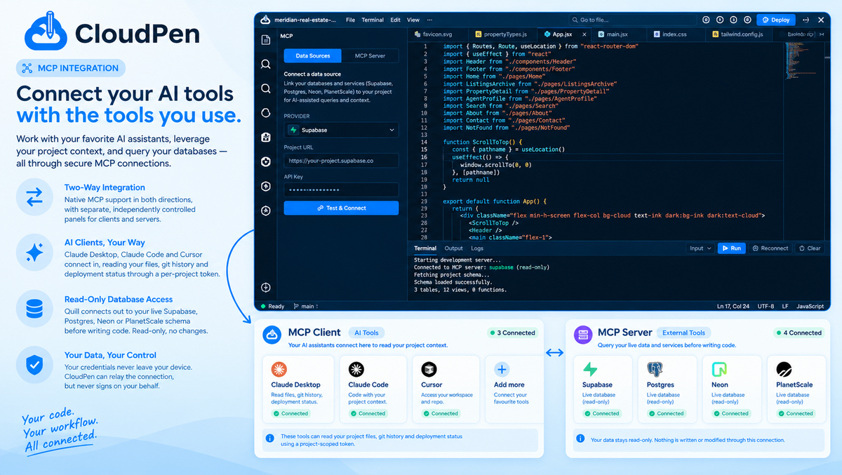 Connect the AI tools you already use