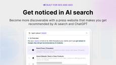 Pressdeck - get noticed in AI search thumbnail