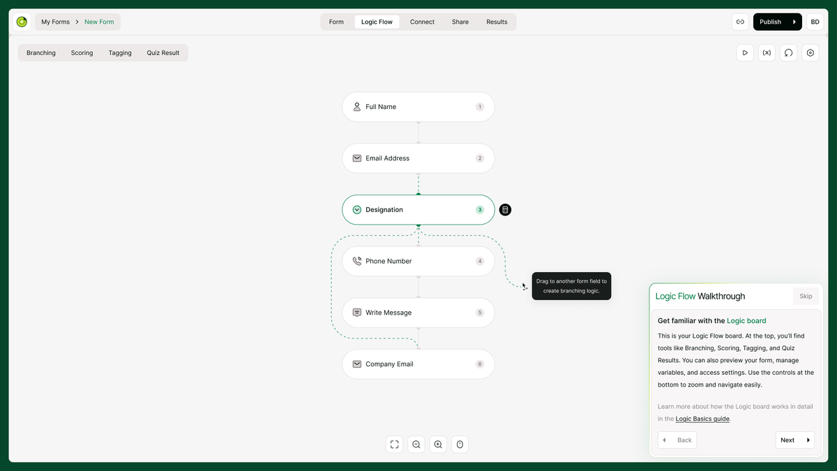 Create logic that adapts in real time