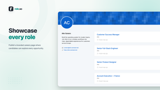 Branded Role.so careers page showing company information and a list of open roles for candidates to explore. thumbnail