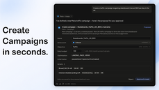Create campaigns in seconds thumbnail