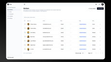 Firma's member table view thumbnail