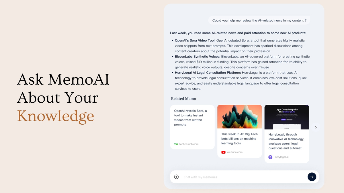 Chat with your knowledge base