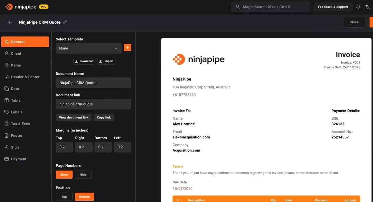 Sales Dashboard