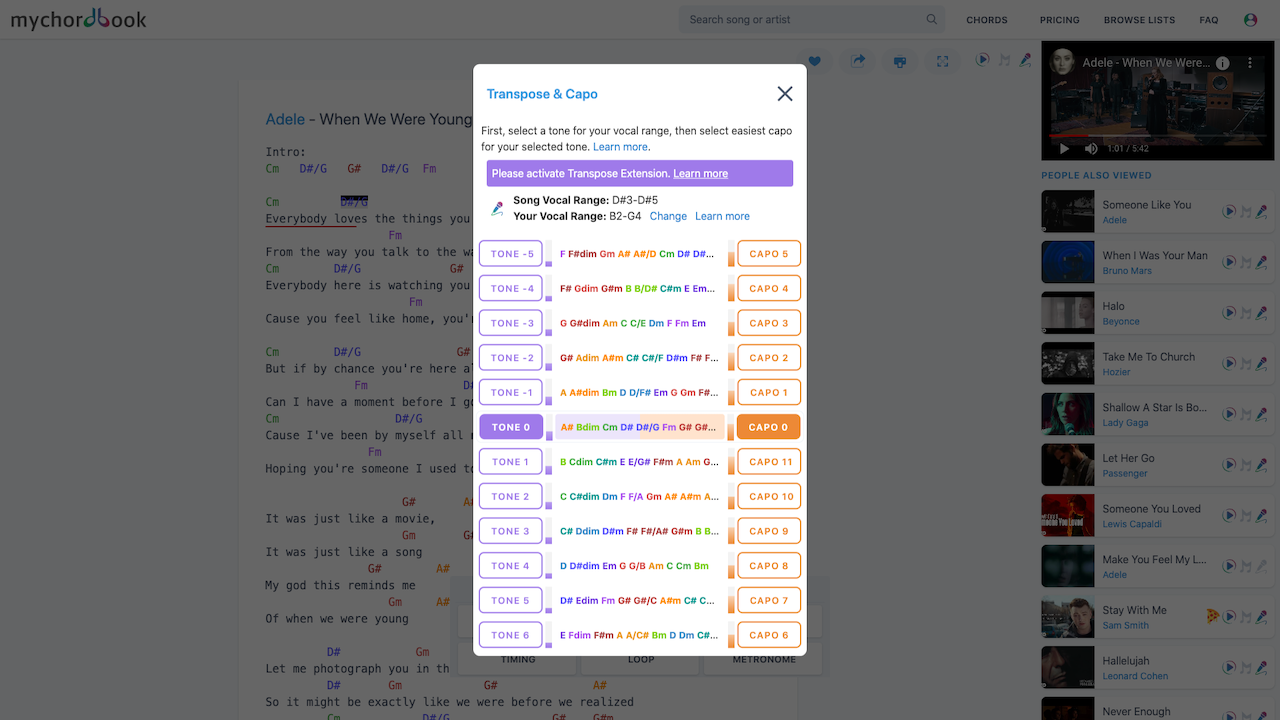Mychordbook