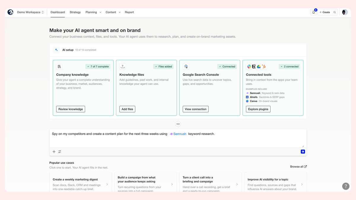 Make your AI agent on brand