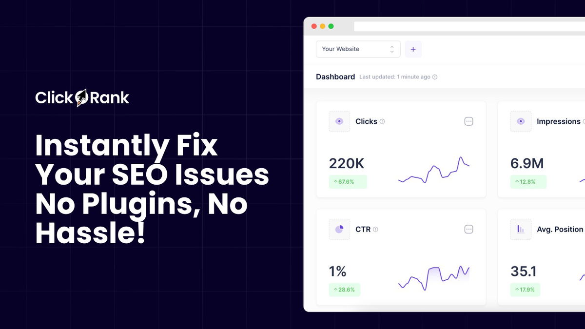 Fix SEO issues instantly