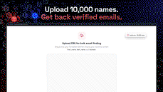 Find the emails in bulk with CSV thumbnail