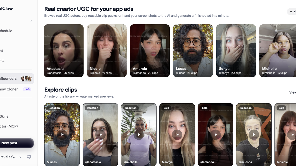UGC Marketplace