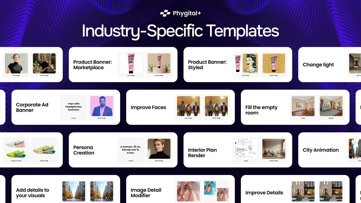 Create faster industry templates