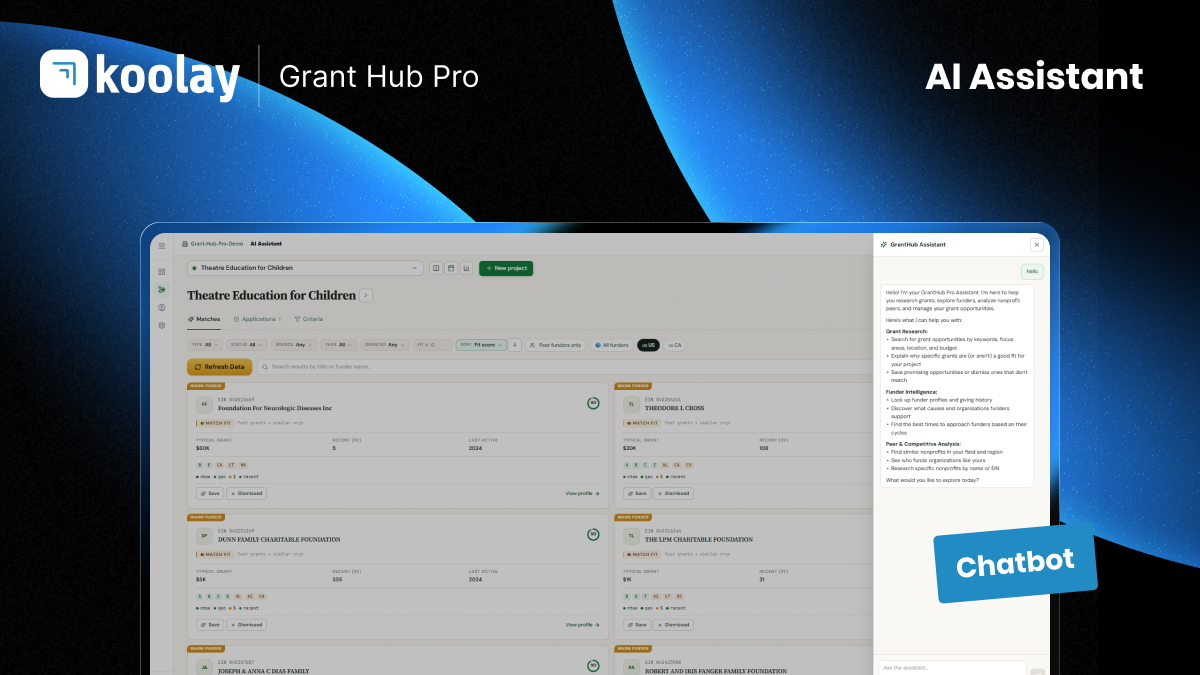 30K+ active-grant AI search