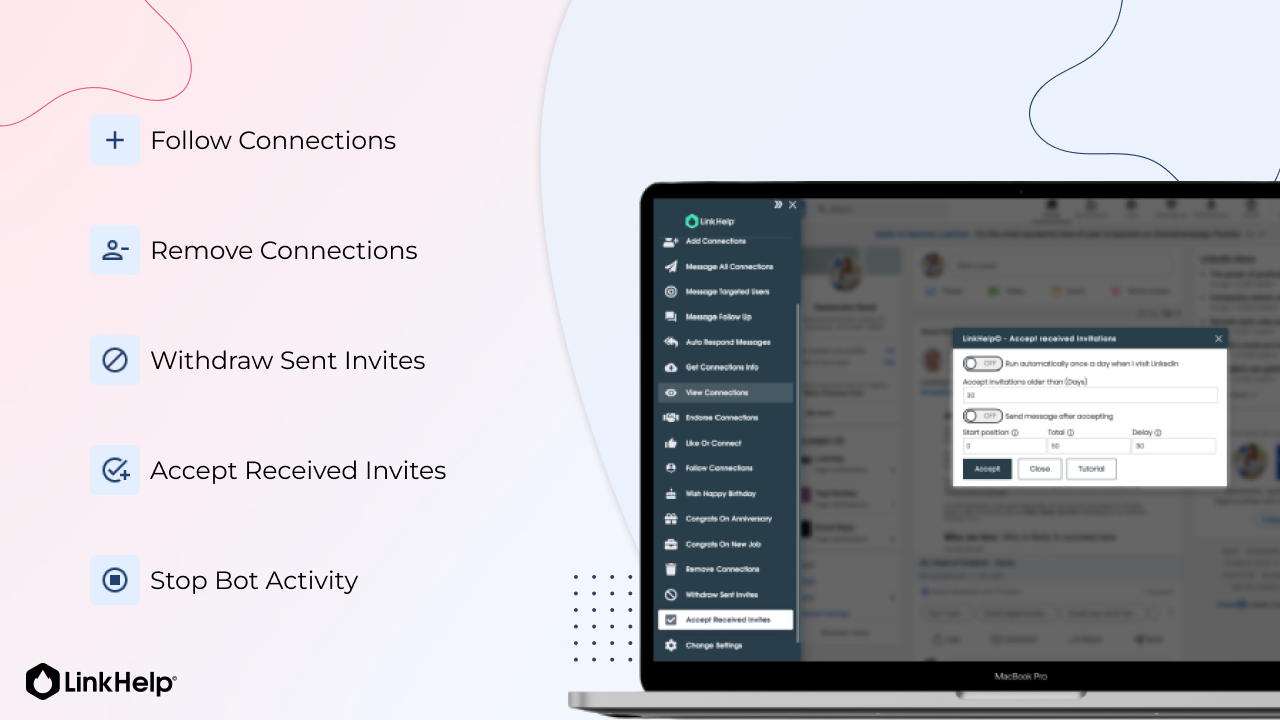 LinkHelp - Plus exclusive