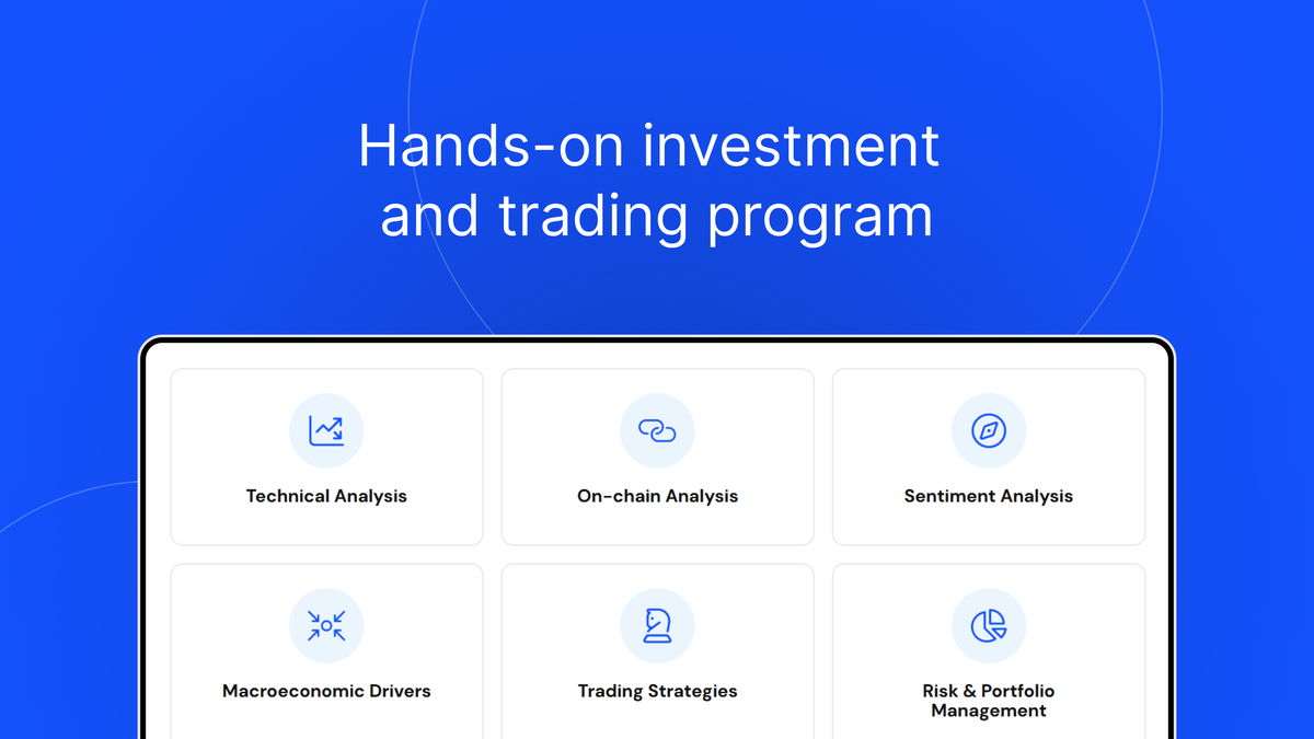 Learn directly from experienced crypto traders in live sessions.