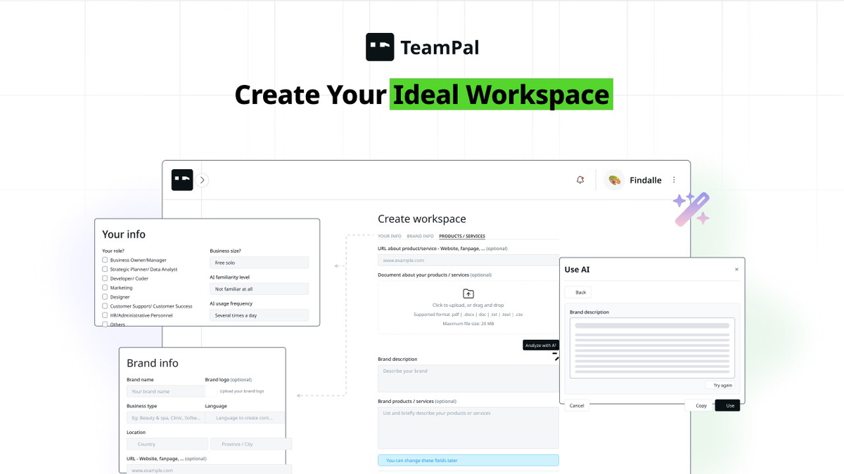 Create your workspace