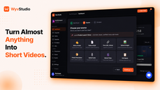 WyvStudio: Turn Anything Into Video thumbnail