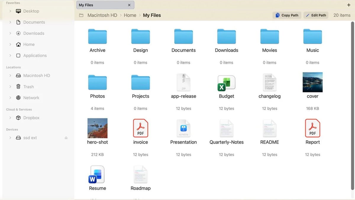 Large text file view