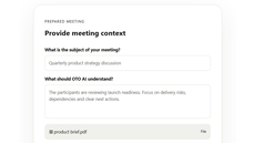 Provide context with document support thumbnail