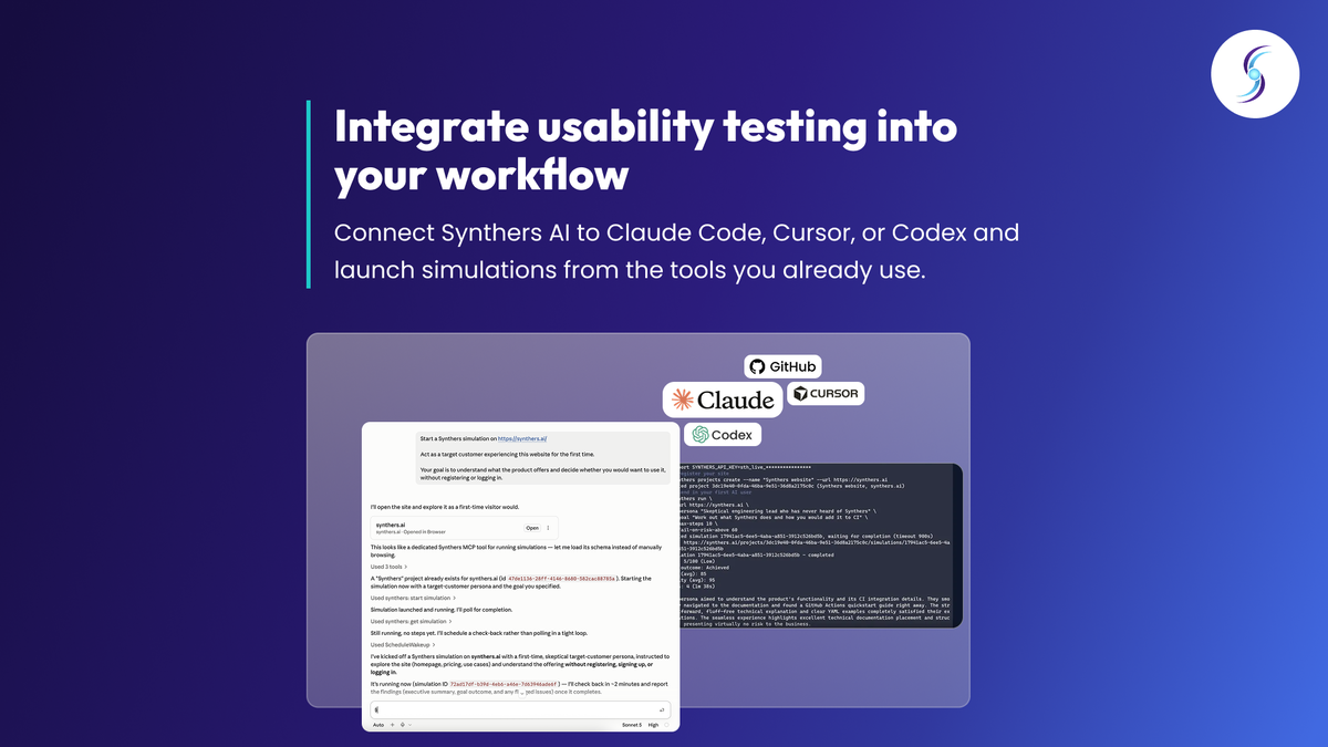 Synthers AI CLI execution example