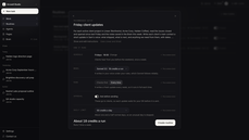 New routine: Agently recommends the schedule, model, approval and daily limit, at about 18 credits a run thumbnail