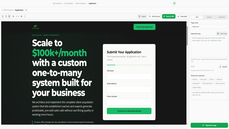 Landing page designer / builder thumbnail