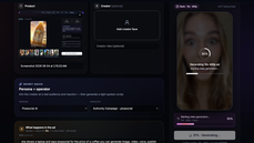 UGC module inside PixaSocial Ai creating brand-locked creator content thumbnail