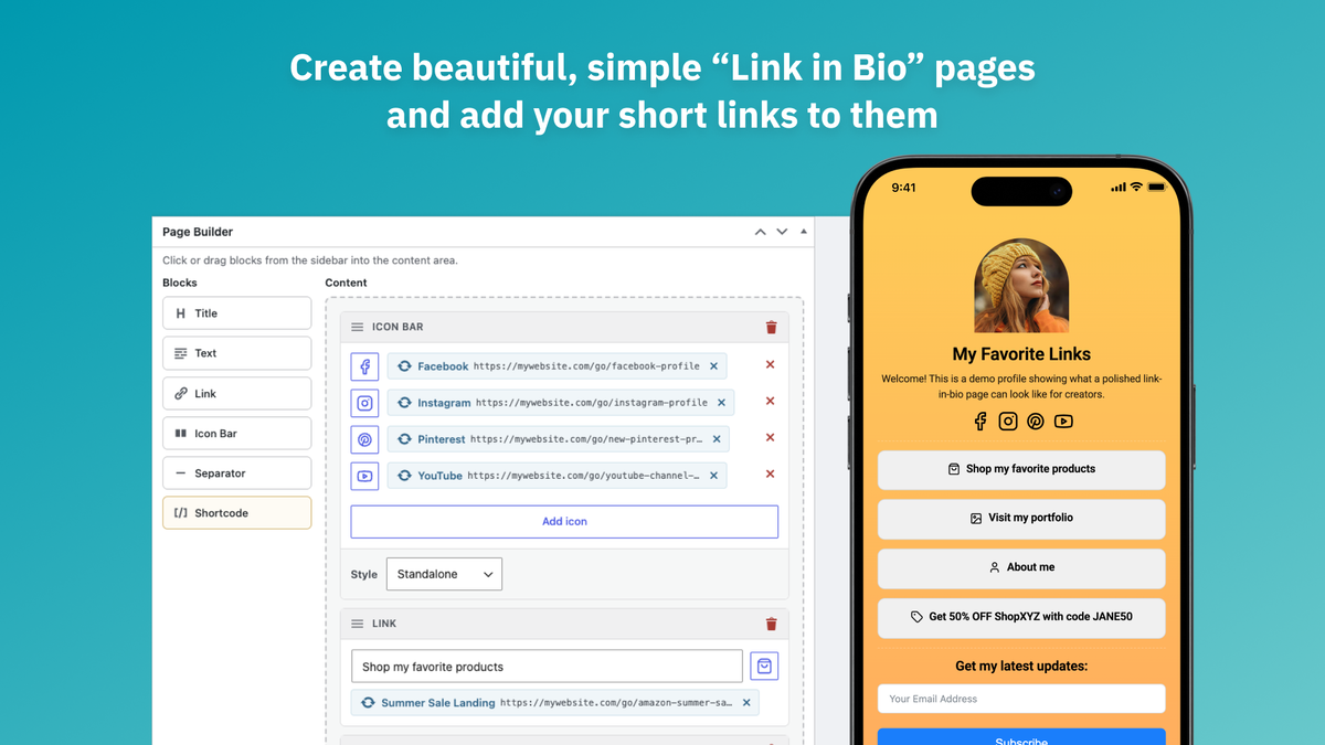 More ways to get more from your links