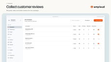 Amplaud campaigns screen listing collection campaigns with status, totals, pending and rewarded counts. thumbnail