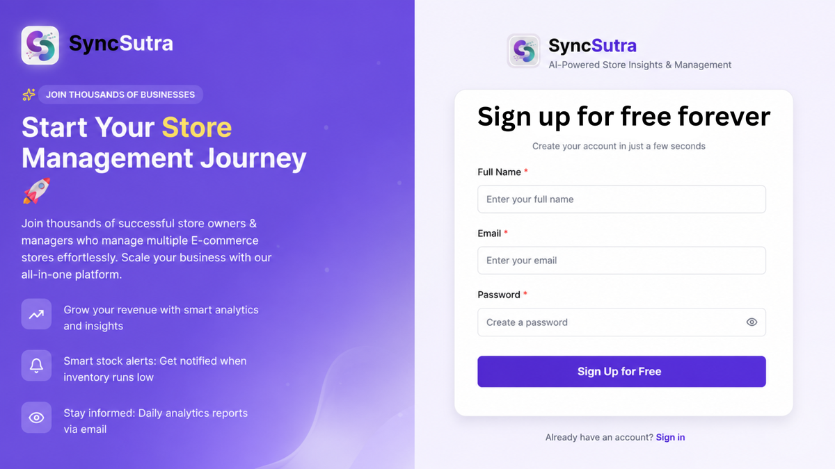 Sign Up