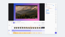 Screen recording timeline and click-driven zooms in FramioCam thumbnail
