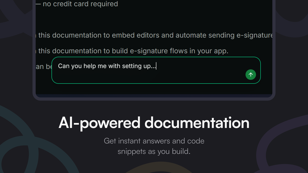 AI-powered documentation
