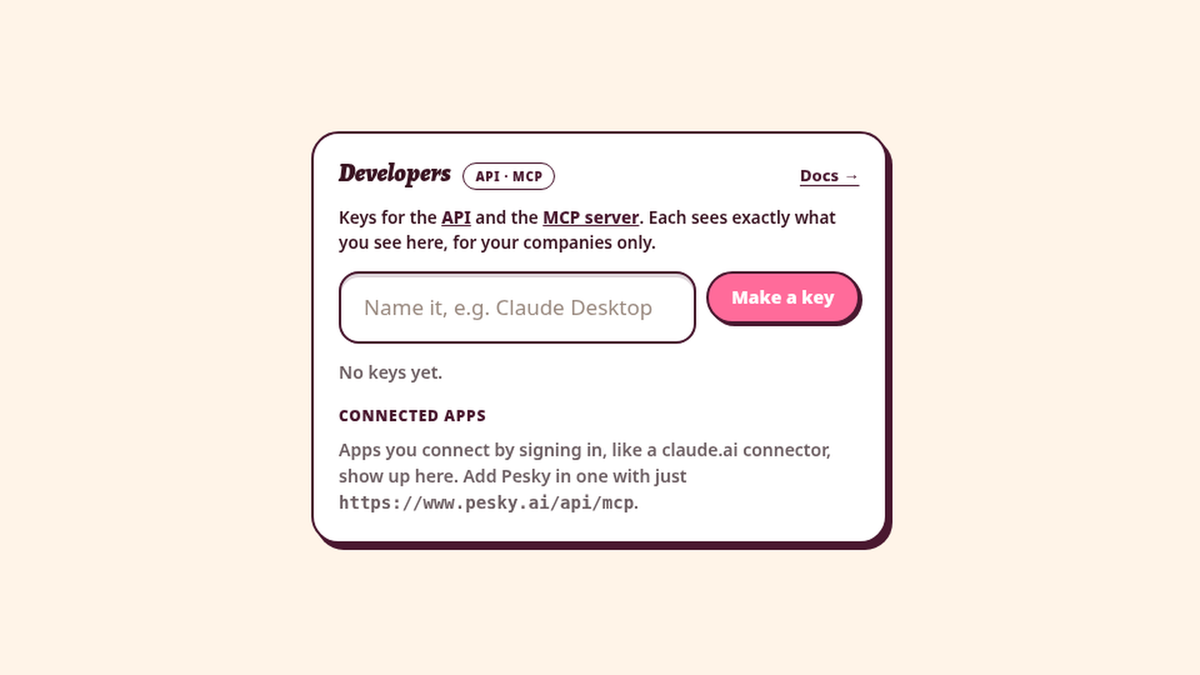 Company profile and moat drafted from your homepage