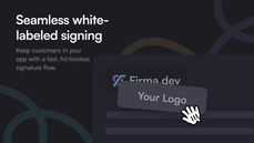 Firma.dev offers white-labeled signing thumbnail