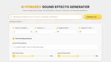 AI Sound Generator thumbnail