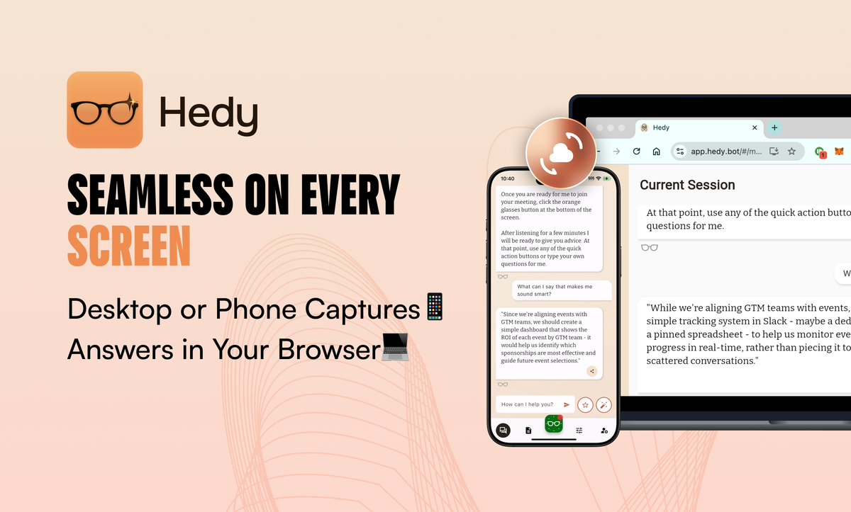 Real-time assistance at your fingertips
