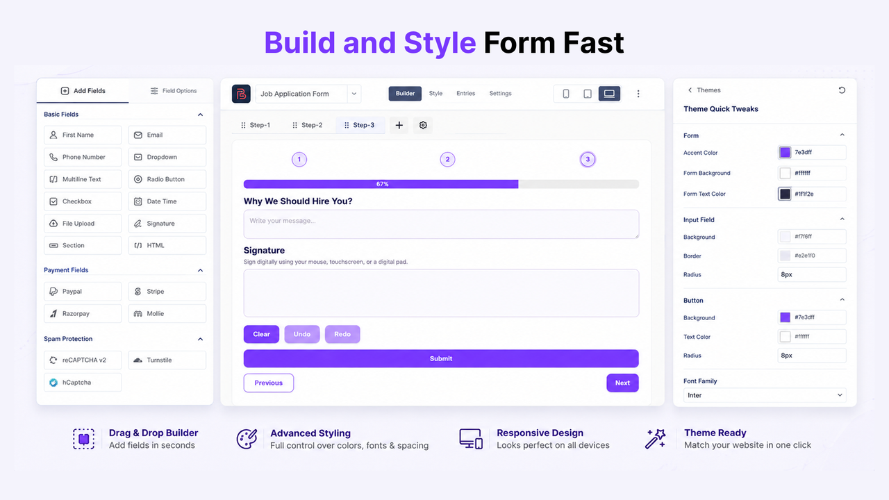 Bit Form – WordPress Form Builder Plugin