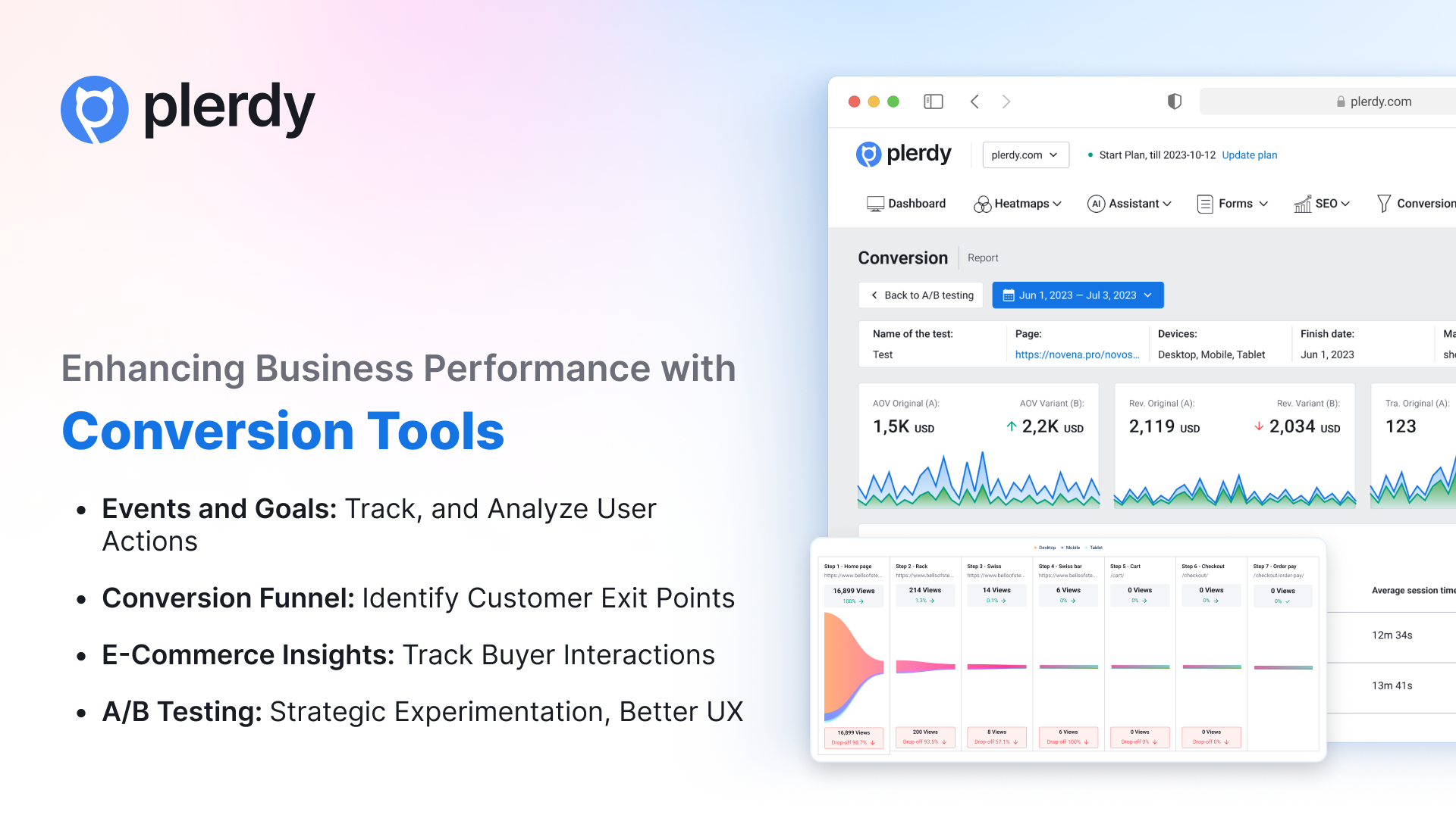 Sales analytics