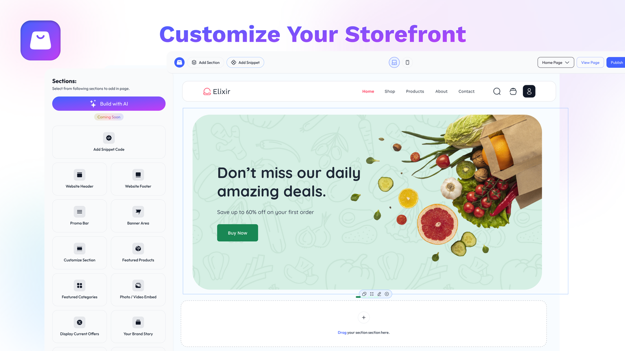 Tailor-make the theme of your site