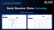 Secure file transfer thumbnail