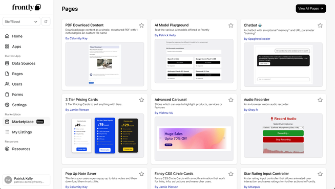 Frontly - Build custom software in minutes with AI | AppSumo