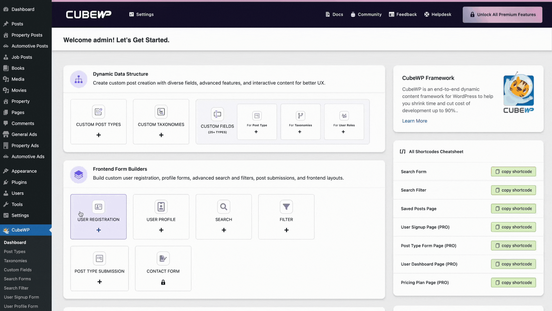 Custom fields