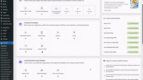 CubeWP - Plus exclusive - Build dynamic WordPress sites | AppSumo