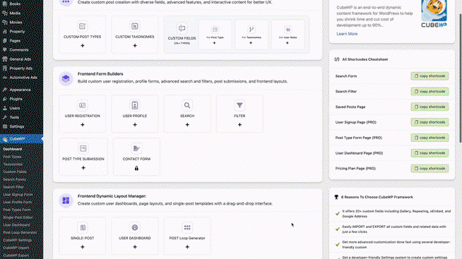 CubeWP - Plus exclusive - Build dynamic WordPress sites | AppSumo