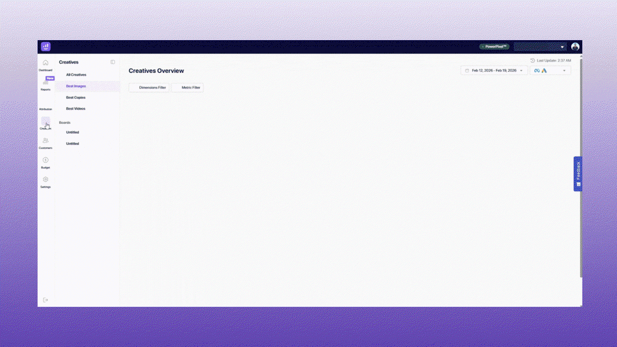 Optimize your ad creatives